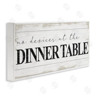 Stupell Studio | No Devices at Dinner Table