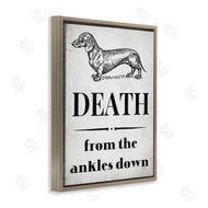Stupell Studio | Funny Dachshund Dog Ankles