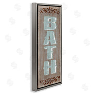 Art Licensing Studio | Rustic Charm Bath Sign