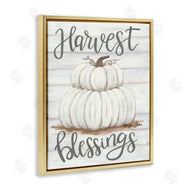 Sarah Baker | Harvest Belssings White Pumpkins