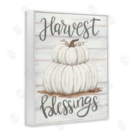 Sarah Baker | Harvest Belssings White Pumpkins