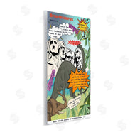 Sangita Bachelet | Comic Book Brontosaurus Illustration