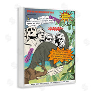 Sangita Bachelet | Comic Book Brontosaurus Illustration