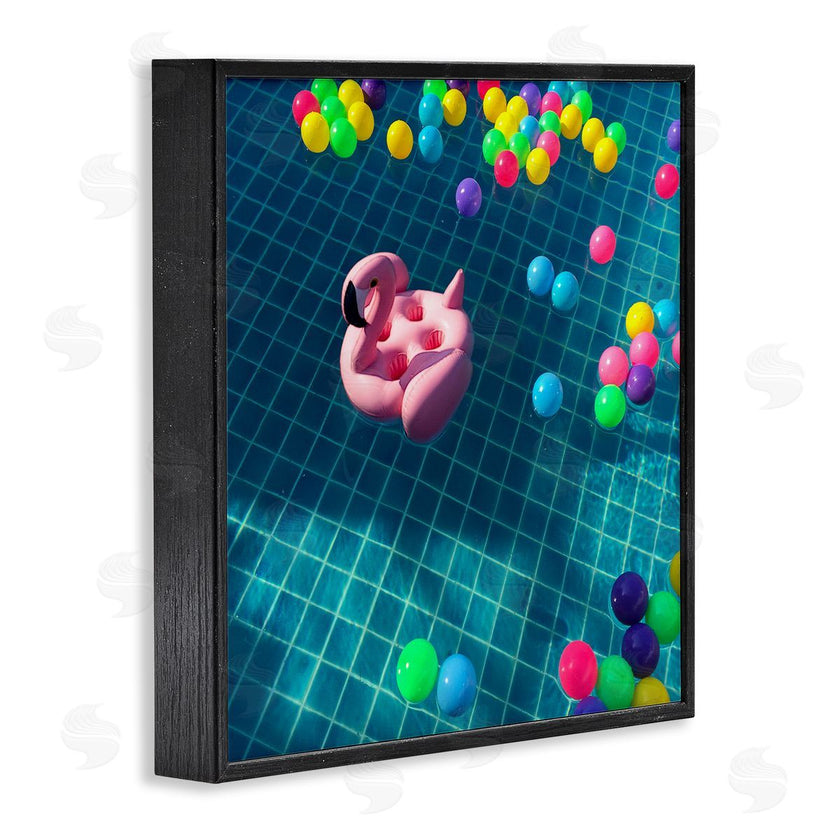 Ziwei Li | Poolside Pink Flamingo Floatie