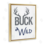 Ashley Calhoun | Buck Wild Phrase with Antlers
