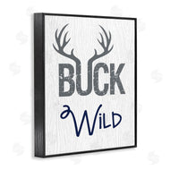 Ashley Calhoun | Buck Wild Phrase with Antlers