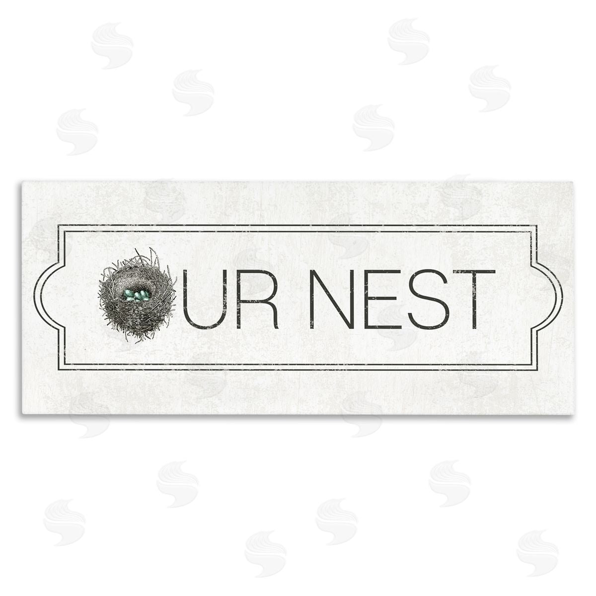 Our Nest Family Home Canvas Wall Art, Home Decor by Stupell Studio