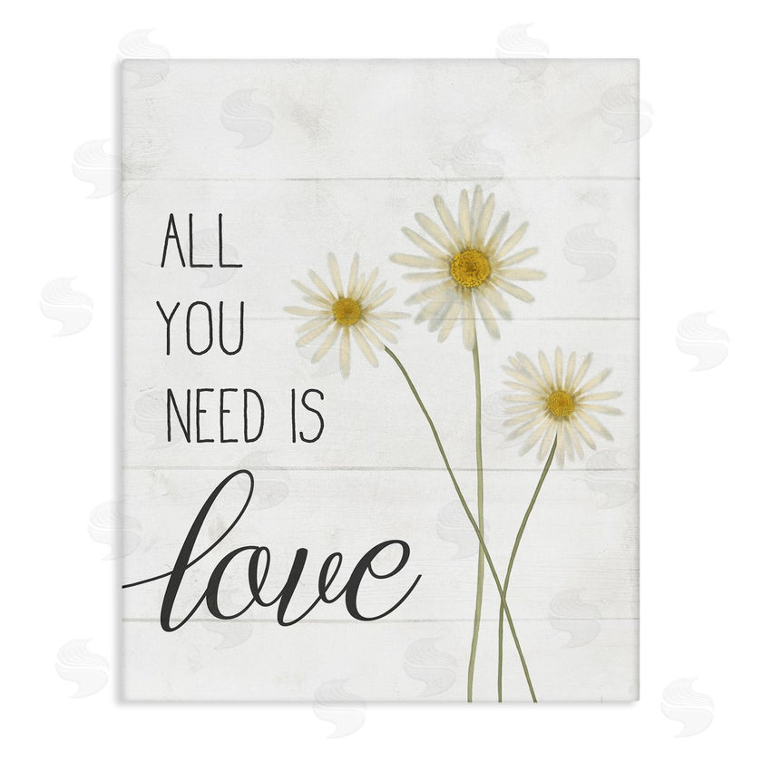 Stupell Studio | All You Need Is Love Daisy