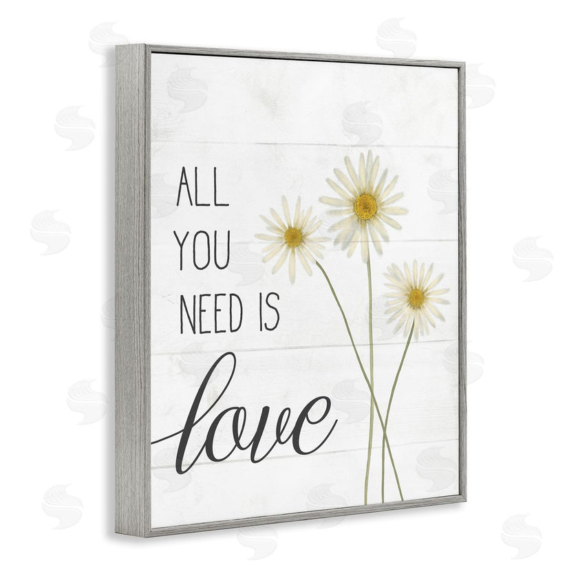 Stupell Studio | All You Need Is Love Daisy