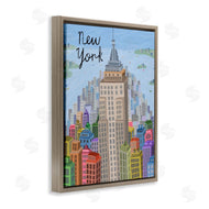 Carla Daly | Colorful New York City Skyline