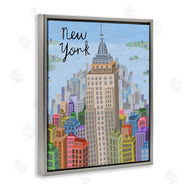 Carla Daly | Colorful New York City Skyline