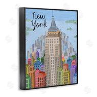 Carla Daly | Colorful New York City Skyline