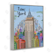 Carla Daly | Colorful New York City Skyline