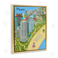 Carla Daly | Colorful Miami Florida Beach