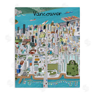 Carla Daly | Colorful Vancouver Canada Landmarks