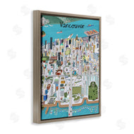 Carla Daly | Colorful Vancouver Canada Landmarks