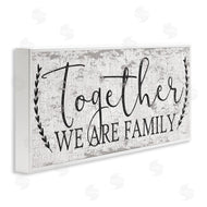 Dee Dee | Distressed Together We are Family