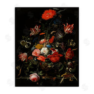 Abraham Mignon | Flowers in Metal Vase