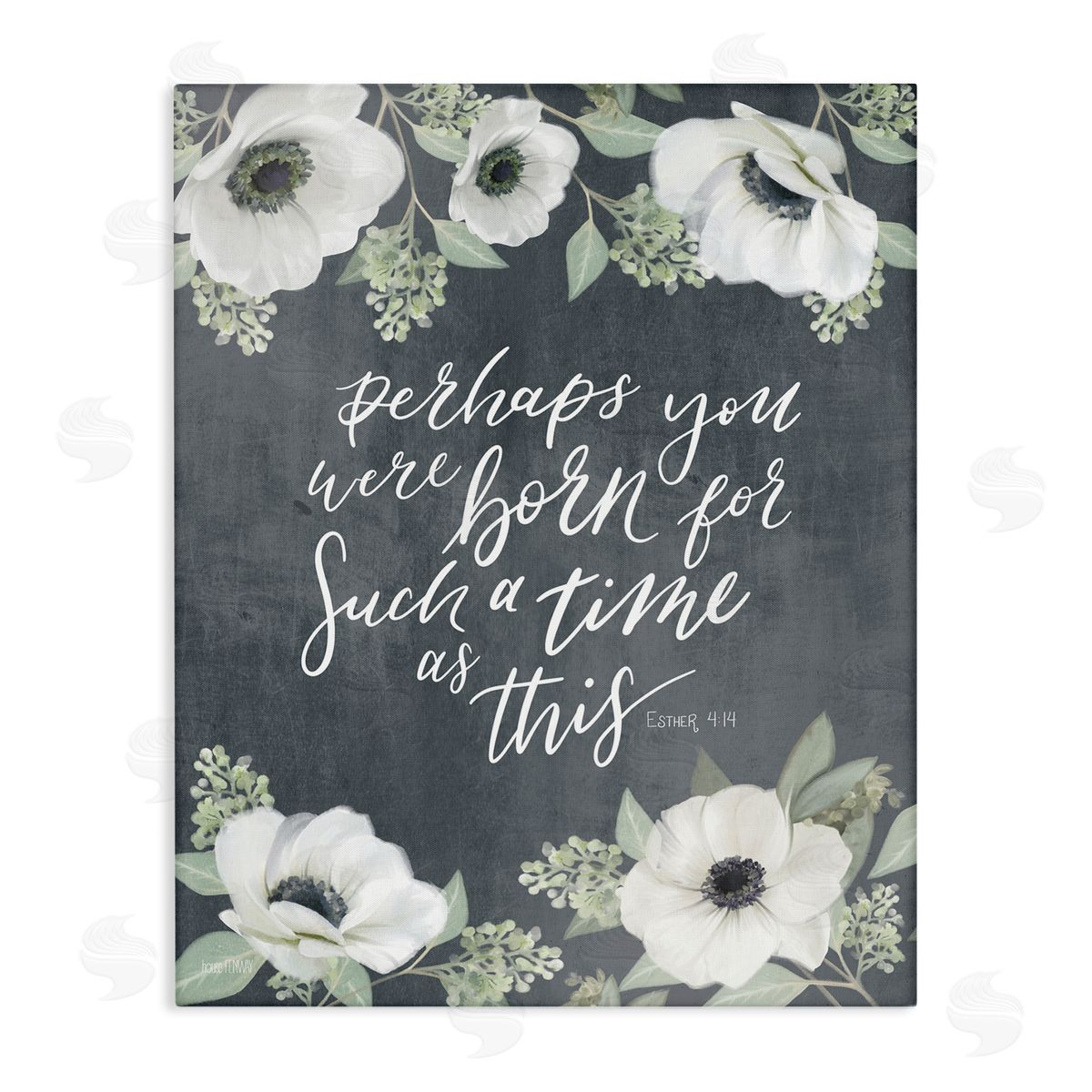 Born for Such Time Poppies Canvas Wall Art, Home Decor by House Fenway