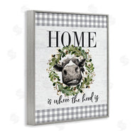 Lettered and Lined | Home's Where the Herd Is