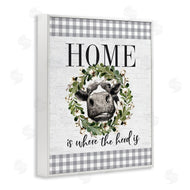 Lettered and Lined | Home's Where the Herd Is