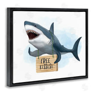 Ziwei Li | Shark with Free Kisses Sign