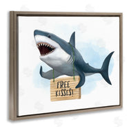 Ziwei Li | Shark with Free Kisses Sign
