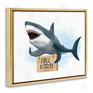 Ziwei Li | Shark with Free Kisses Sign