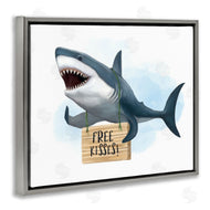 Ziwei Li | Shark with Free Kisses Sign
