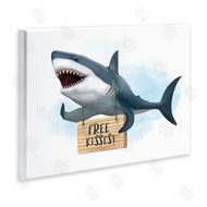 Ziwei Li | Shark with Free Kisses Sign