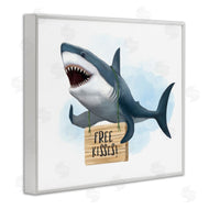 Ziwei Li | Shark with Free Kisses Sign