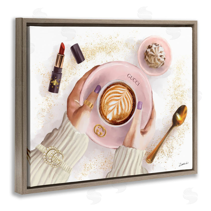 Ziwei Li | Cappuccino Art with Fashion Accent