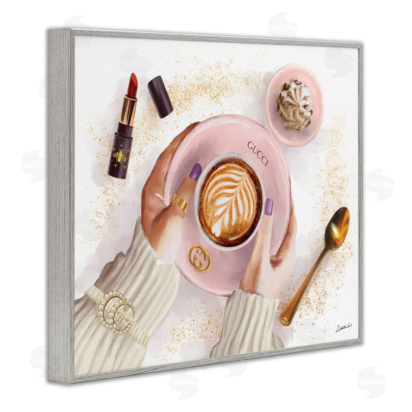 Ziwei Li | Cappuccino Art with Fashion Accent