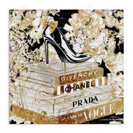 Ziwei Li | Black Heels on Golden Books