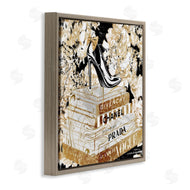 Ziwei Li | Black Heels on Golden Books