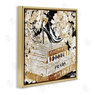 Ziwei Li | Black Heels on Golden Books