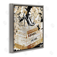 Ziwei Li | Black Heels on Golden Books