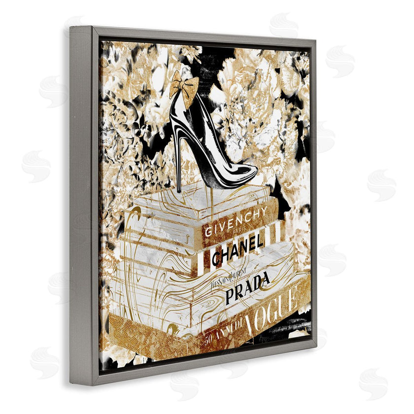 Ziwei Li | Black Heels on Golden Books