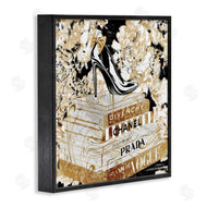 Ziwei Li | Black Heels on Golden Books