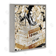 Ziwei Li | Black Heels on Golden Books