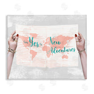 Ziwei Li | Yes to New Adventures Blue Pink