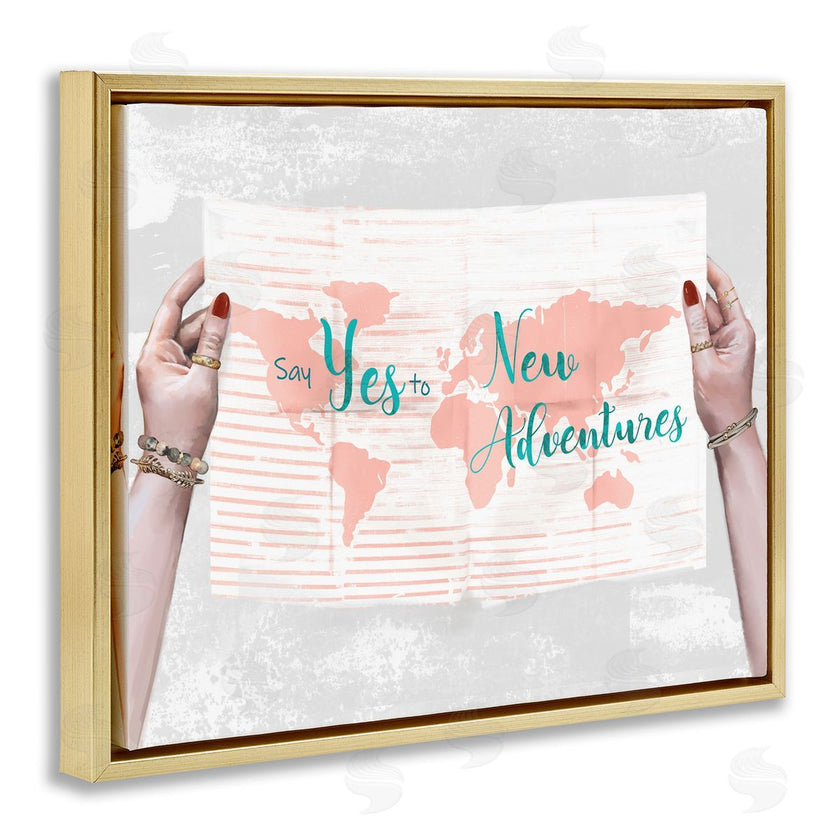 Ziwei Li | Yes to New Adventures Blue Pink