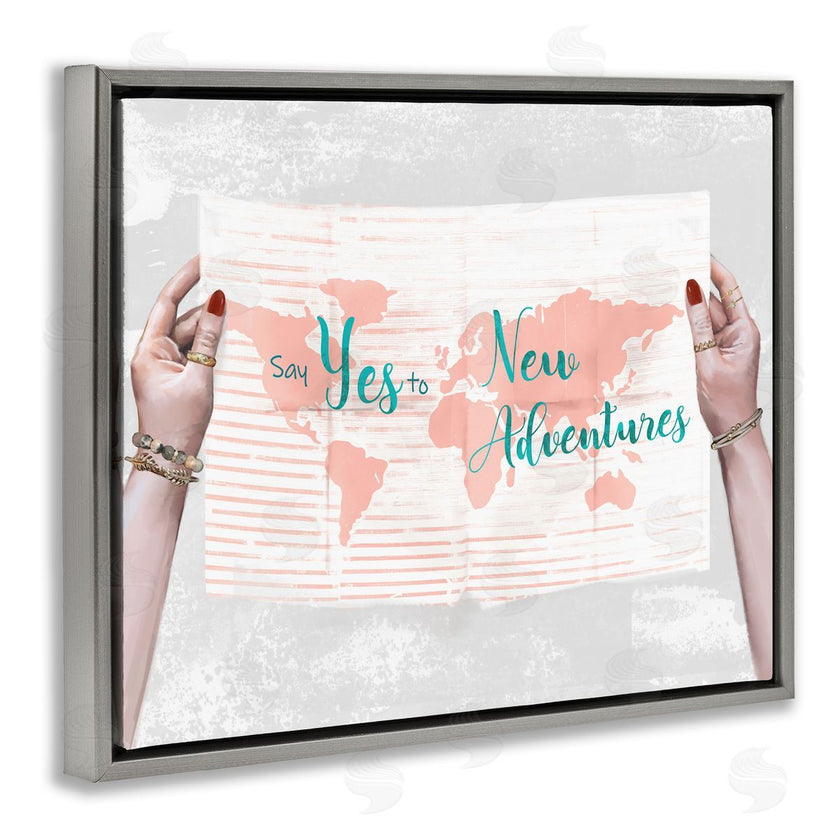 Ziwei Li | Yes to New Adventures Blue Pink