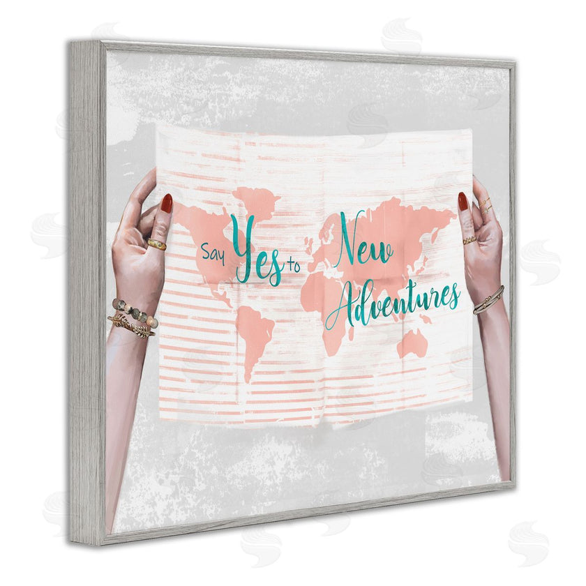 Ziwei Li | Yes to New Adventures Blue Pink