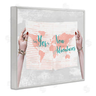 Ziwei Li | Yes to New Adventures Blue Pink