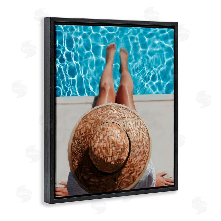 Ziwei Li | Summer Poolside Sunhat Woman