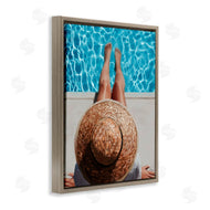 Ziwei Li | Summer Poolside Sunhat Woman