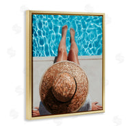 Ziwei Li | Summer Poolside Sunhat Woman