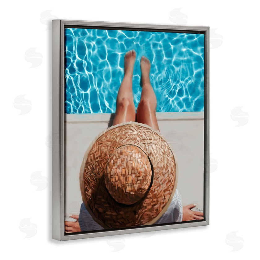 Ziwei Li | Summer Poolside Sunhat Woman