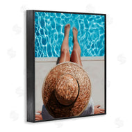 Ziwei Li | Summer Poolside Sunhat Woman